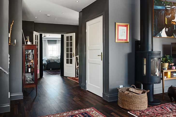 神秘魅力 | 瑞典哥特式顶层公寓设计-17