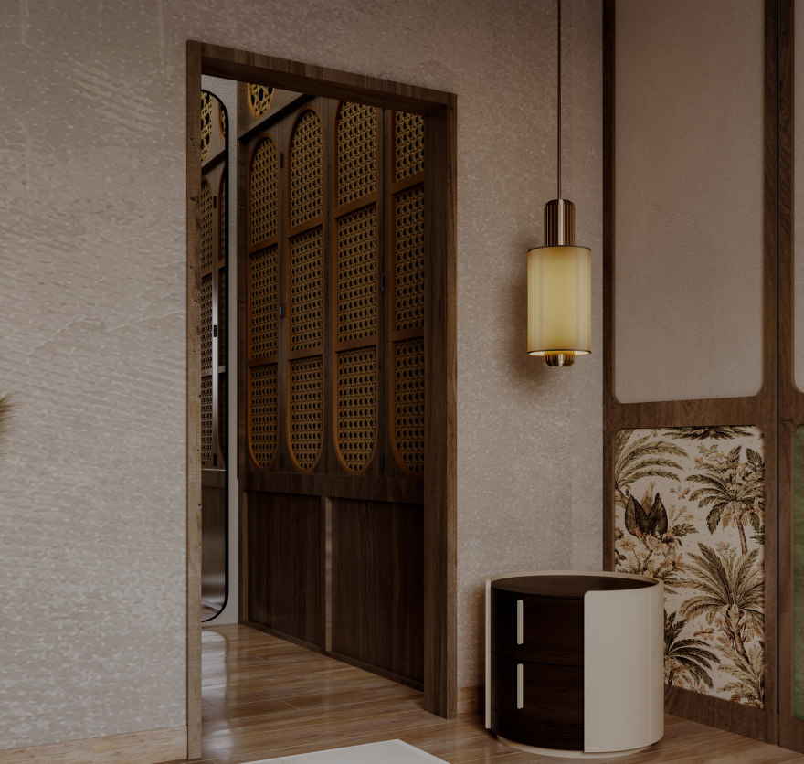 Organic Modern Bedroom(有机现代卧室)丨埃及丨Point Architecture-6