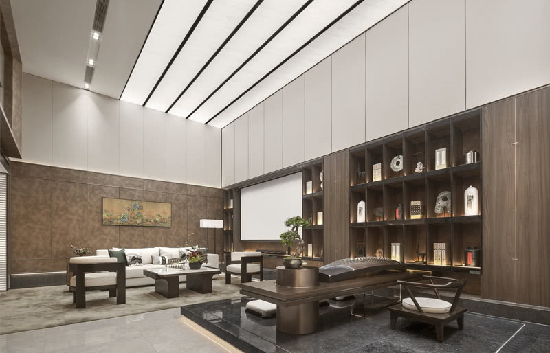 泰州金通绿城·桃李春风别墅新东方艺术软装丨中国泰州丨深圳市伊派室内设计有限公司-38