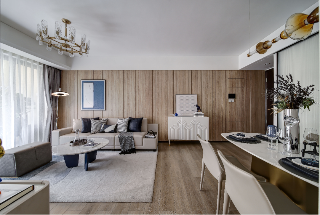 深圳碧桂园观麓花园 | 89㎡现代潮居,星际熊点缀克莱因蓝空间-27