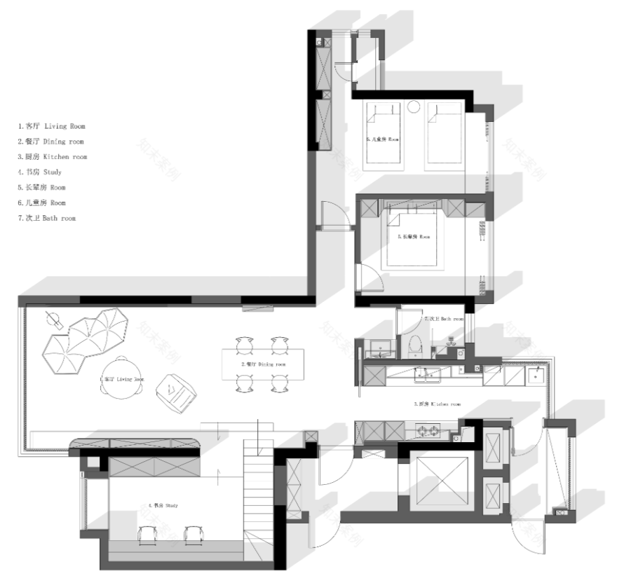 重塑未来 安徽合肥190㎡跃层丨中国合肥丨壹境筑造-39