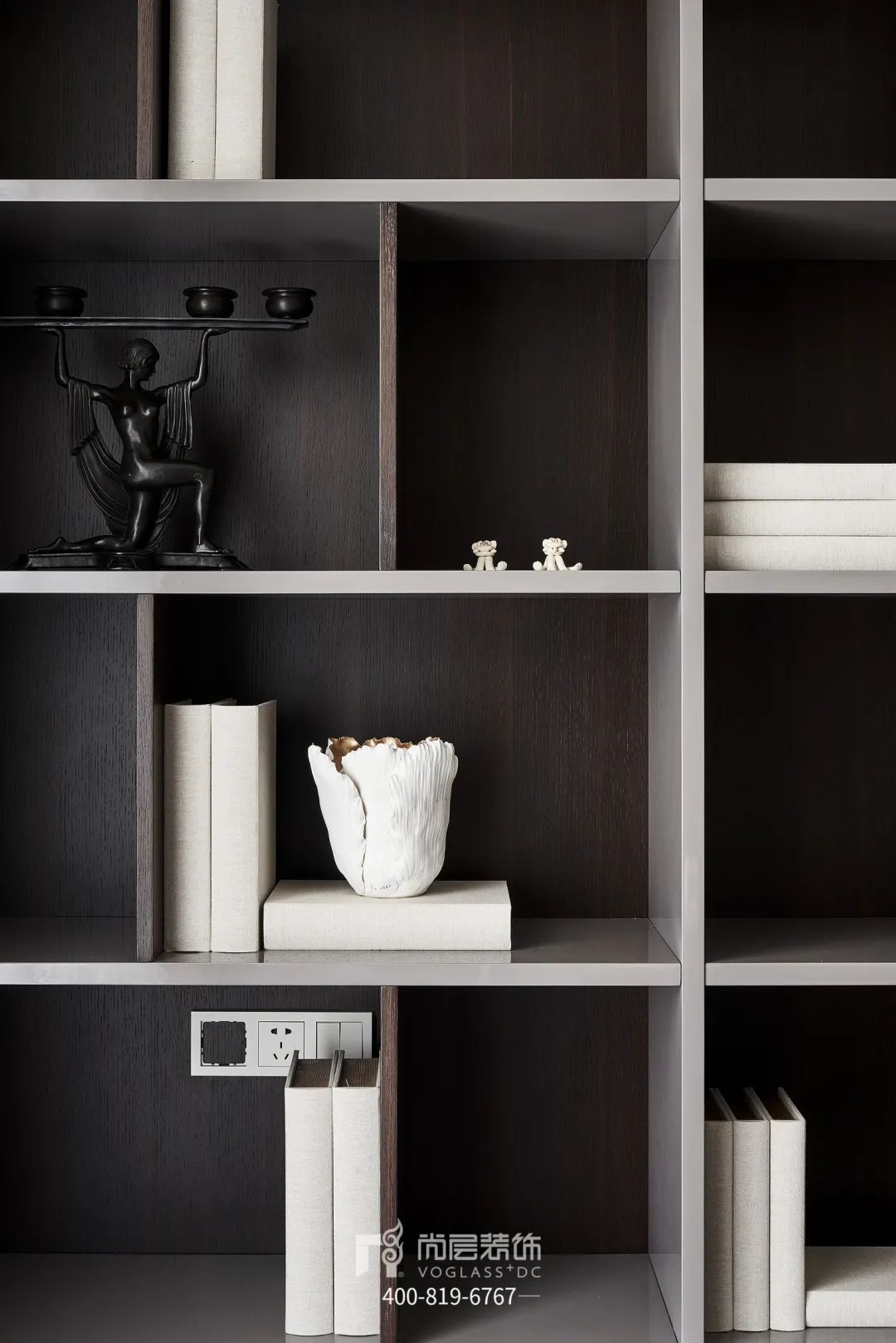 杭州450㎡黑金质感别墅装修，格调满满，都市精英男女标配！-61