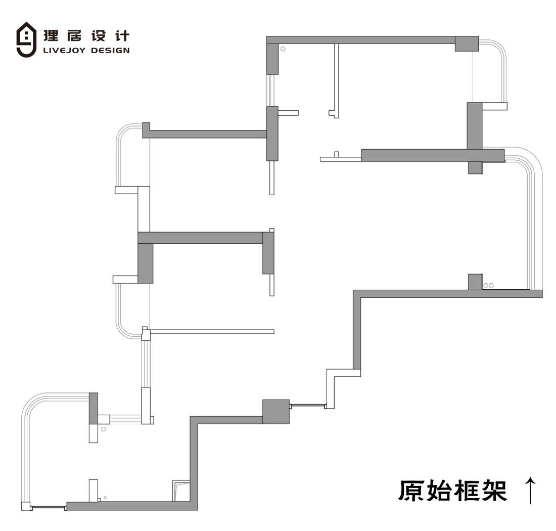 小户型逆袭！打通客房成就宽敞客餐厅-0