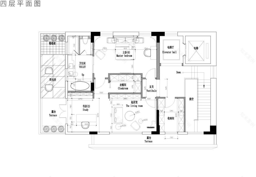 福清新中式私人府邸丨设计八所-61