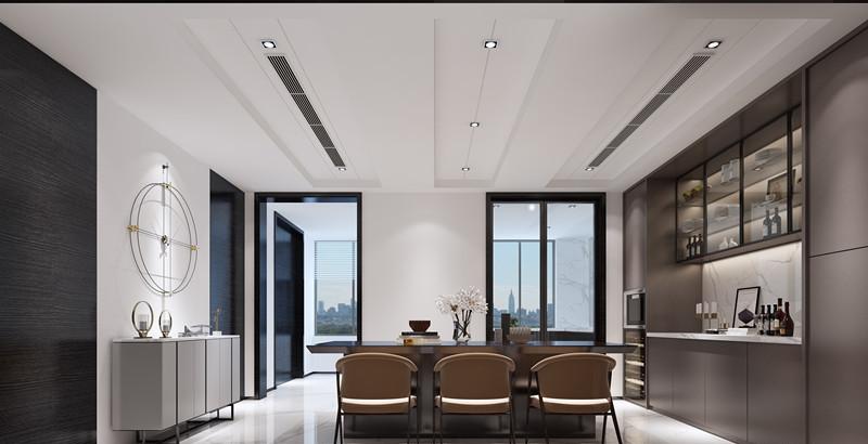 
无锡高端别墅设计丨阿卡迪亚现代极简风格 -1