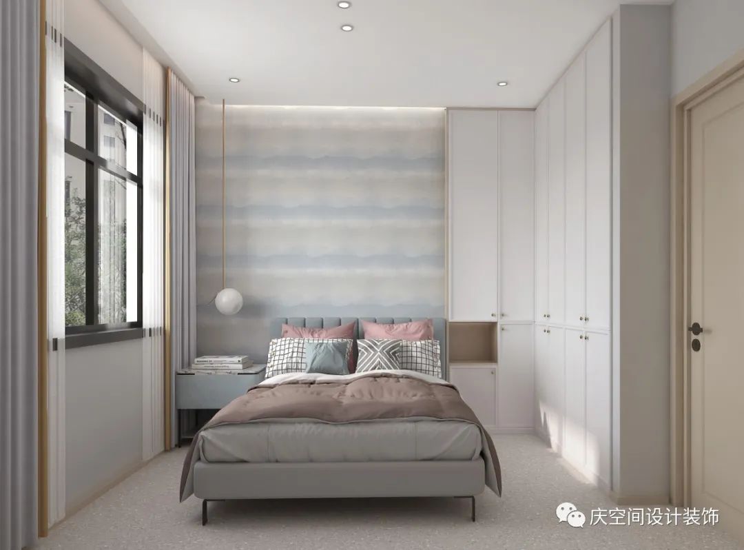 奶油系现代家居设计丨中国洛阳丨庆设计&禹果软装-45