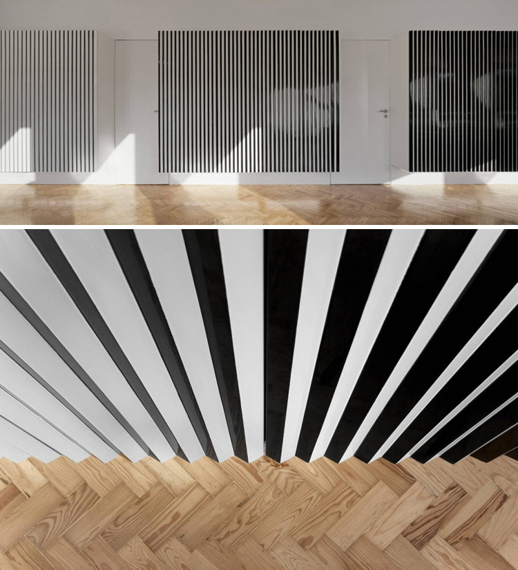 单色住宅设计 | 黑与白的无尽魅力-64