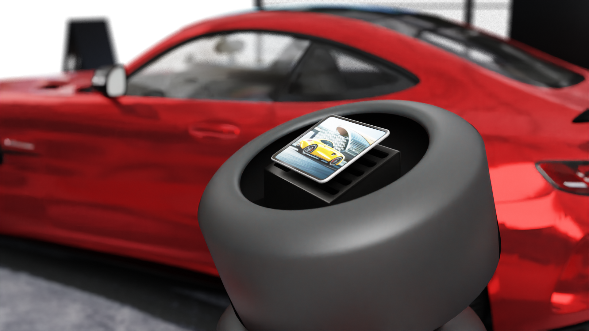 Mercedes Benz AMG Car Stand-4