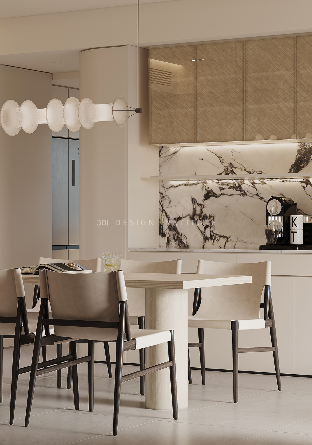 广州东风广场现代简约平层住宅丨中国广州丨301 设计研究所-14