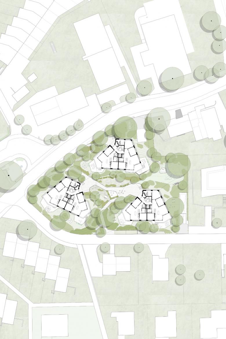 Wohnüberbauung Neuwiesen 住宅综合体丨瑞士-5