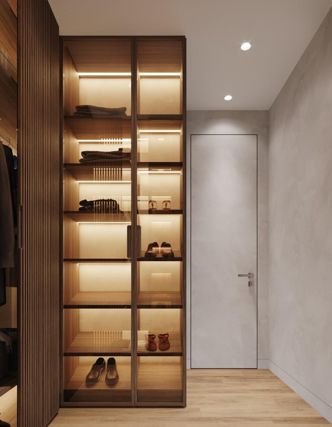 顾念安 88㎡现代素雅家居设计，简约中见精致-58