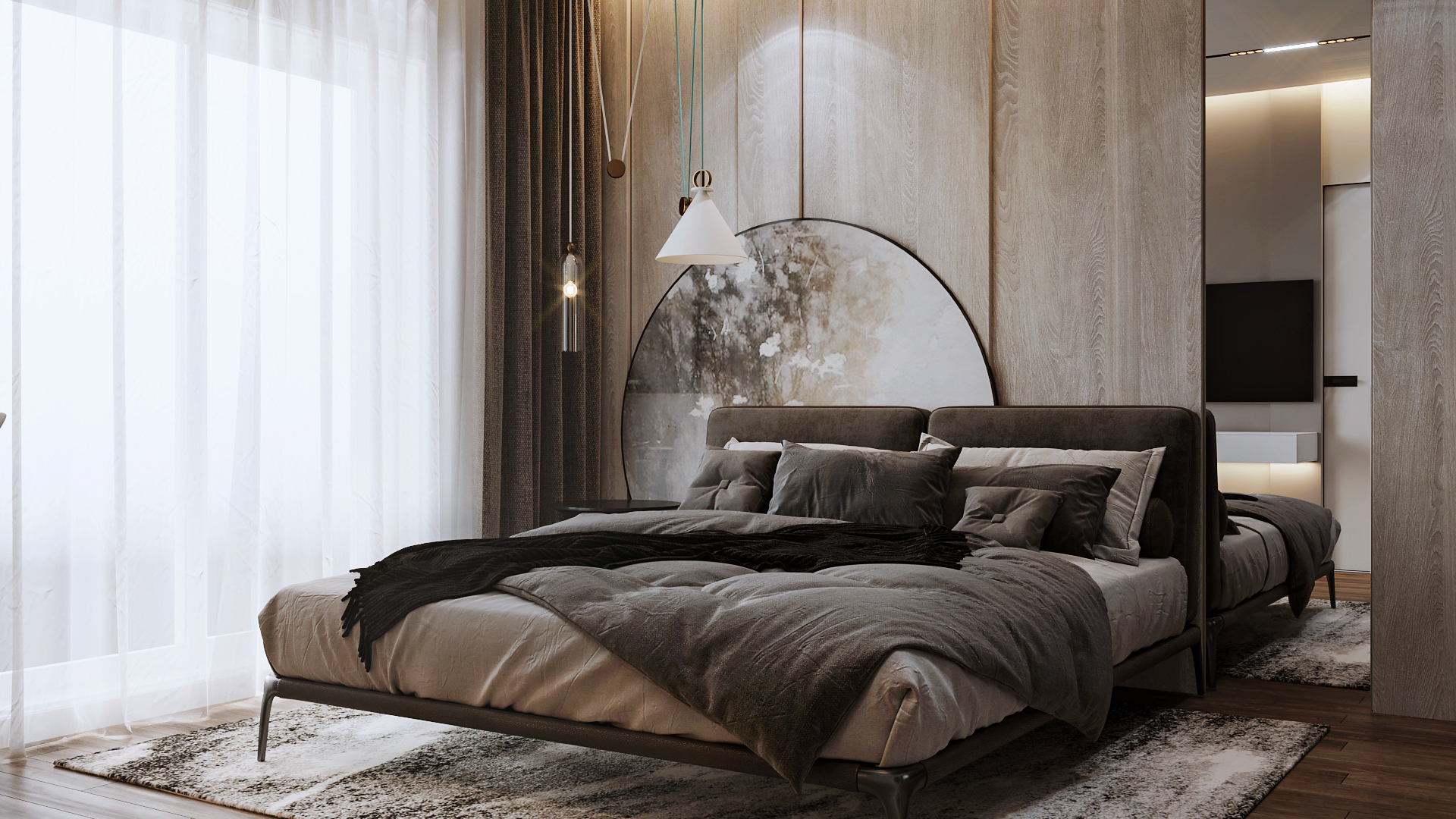 湖景小区中的别墅丨埃及开罗丨Amany Atef-63