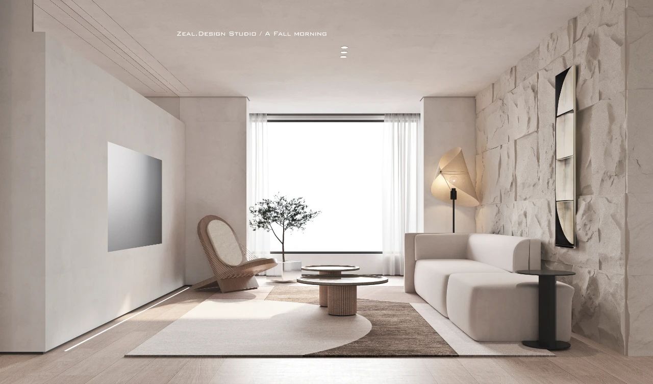 高级感侘寂风住宅设计-13