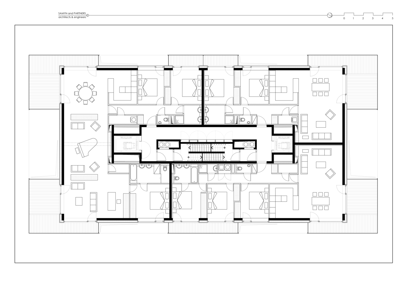 比利时 KTower 垂直城市公寓丨Philippe Samyn and Partners-51