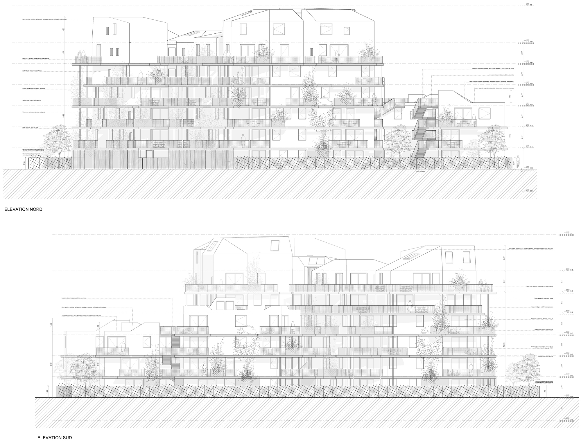 Toulouse ZAC SaintMartin 住宅楼丨法国图卢兹丨Aldric Beckmann Architectes-56