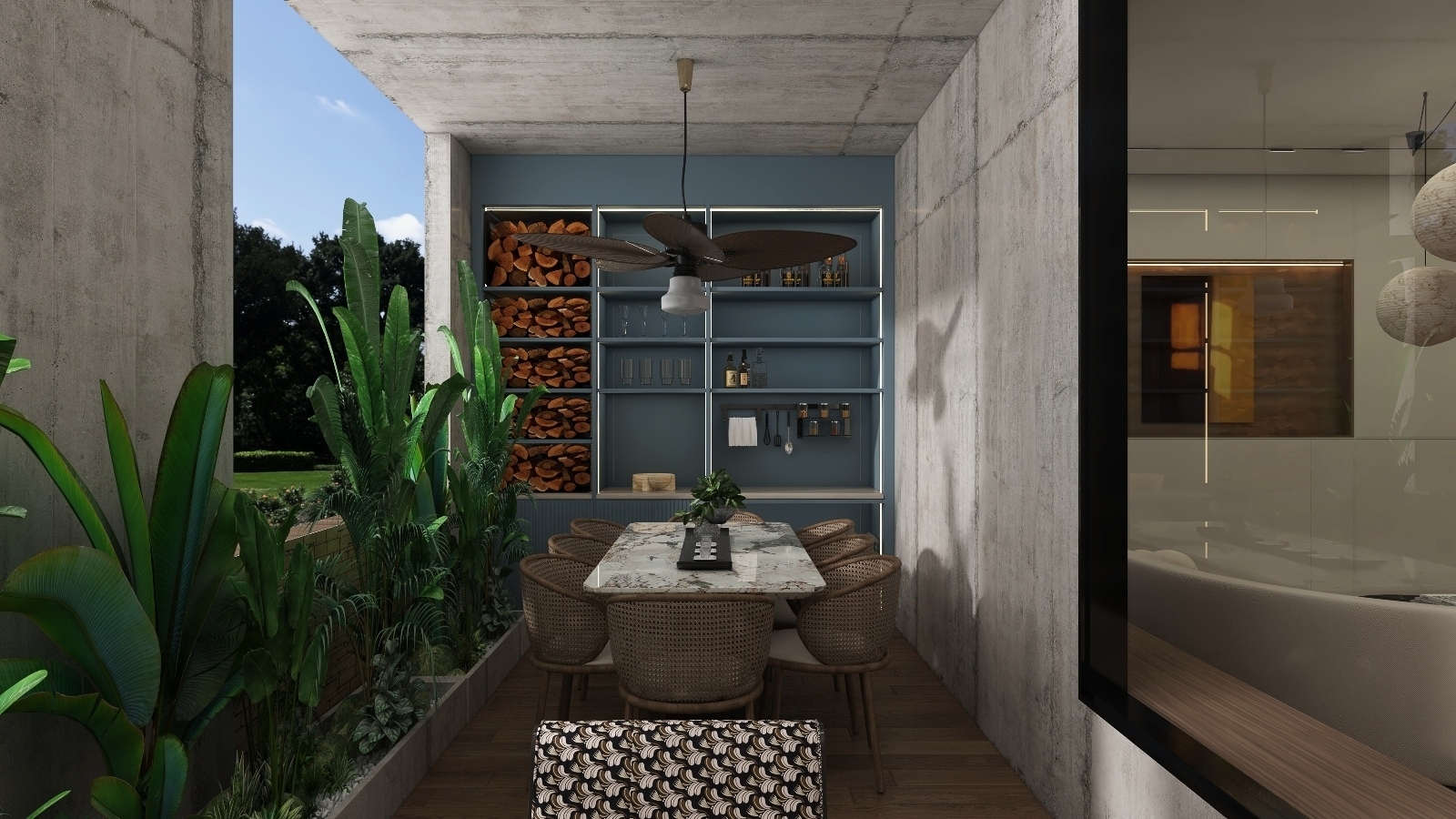 Artisan Project. Dinning & Living Room Design-18