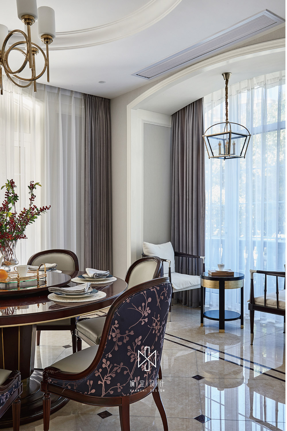 千岛湖玫瑰园 | 现代美式家居的优雅与精致-16