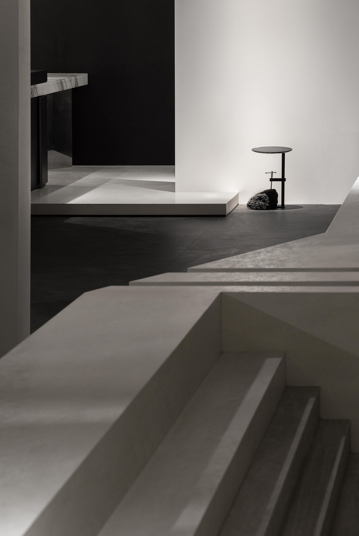 德赛斯岩板展厅丨中国济南丨半舍设计-21