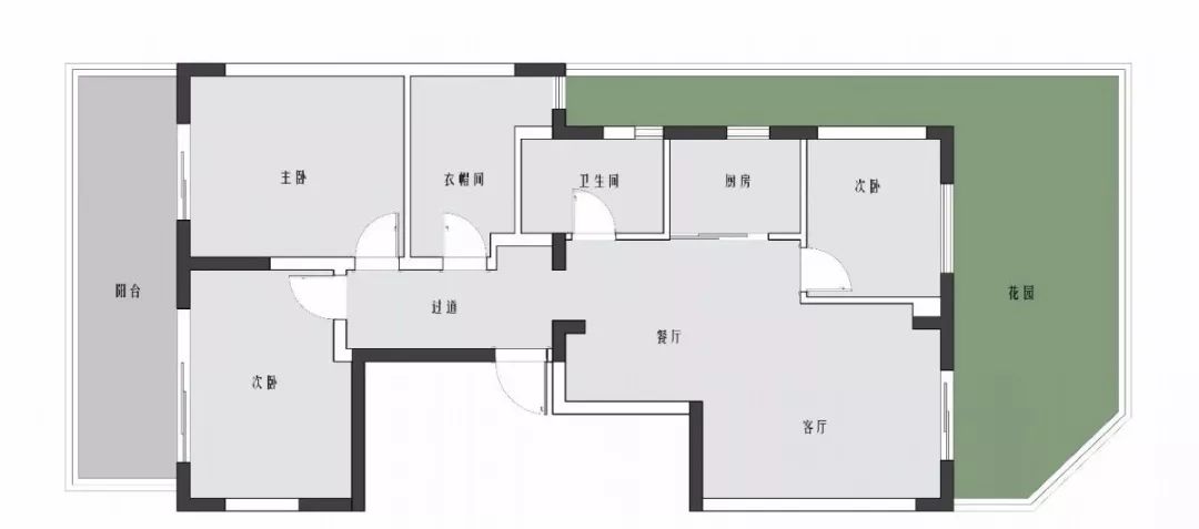 深圳福田 110 平五口之家改造 | 咖啡吧搬回家，三代同堂不拥挤-3