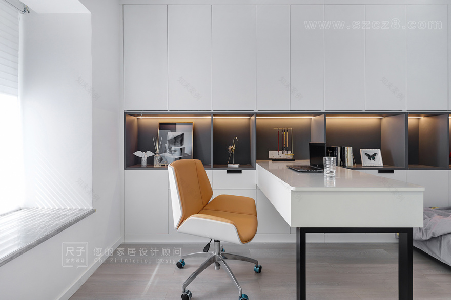 深圳观海台 140 平米现代轻奢风,生活因光影斑驳而精彩-20