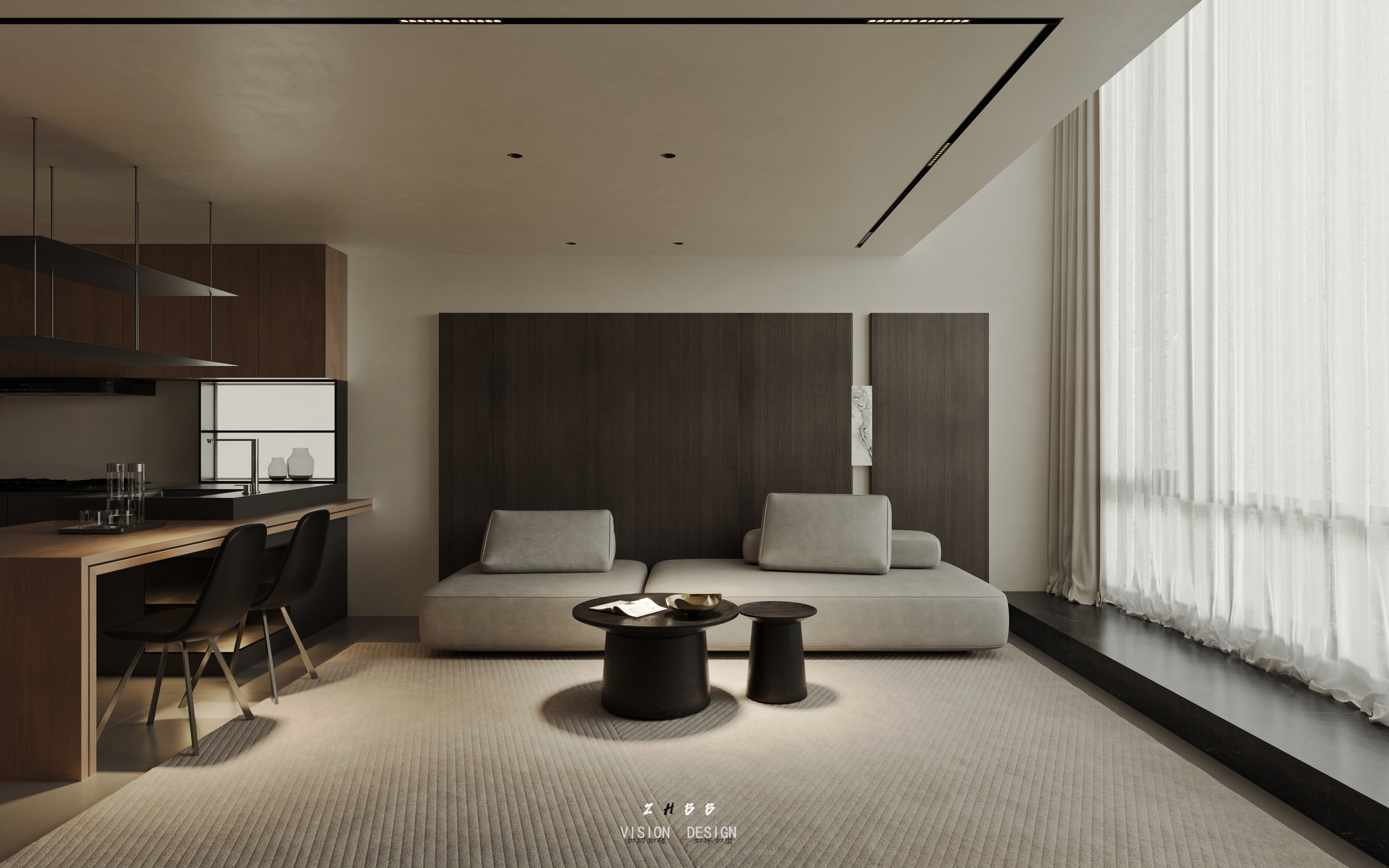 意式极简loft公寓-1