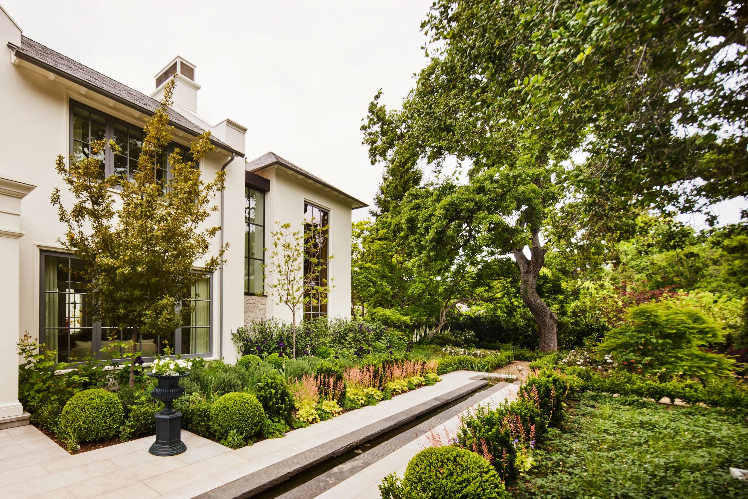 四合院住宅；庭院式住宅 丨Ken Linsteadt ARCHITECTS-0