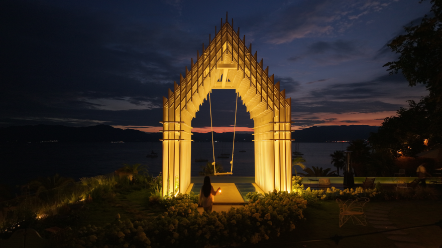 长空新作 · 抚仙湖文旅新地标 阑珊咖啡-43