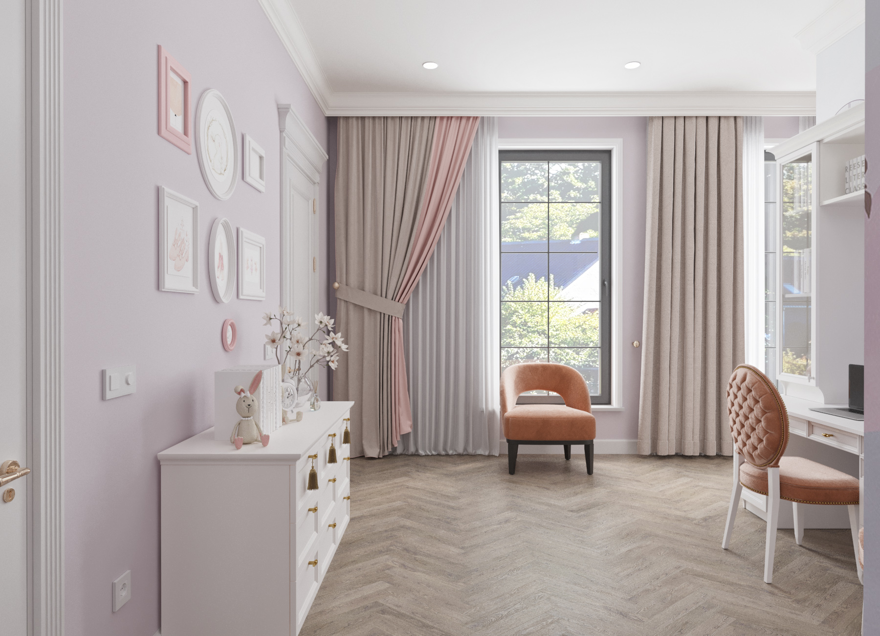 children's room for twins-0