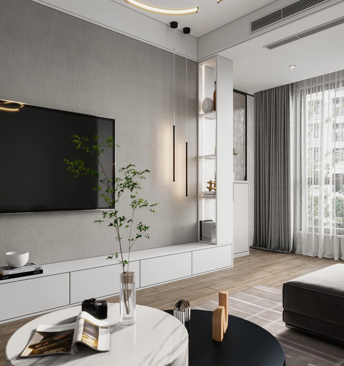 
清风徐来 - 现代简约 | 云端点墨设计 -4