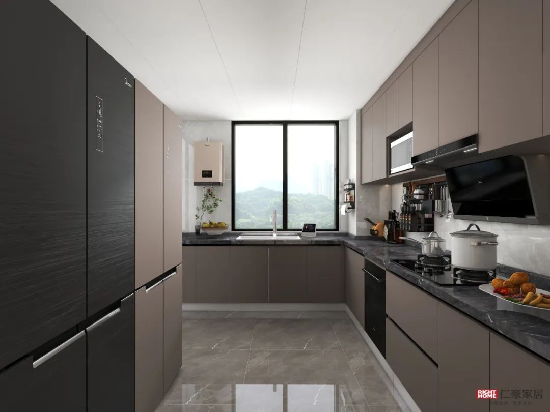 仁豪全案No.09 | 177㎡意式极简四室两厅《朝阳无限》，高级有品位的质感生活！-78