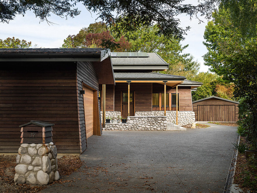 现代加州平房 · 融合日式风格的新西兰大奖之家丨Bob Burnett Architecture-4