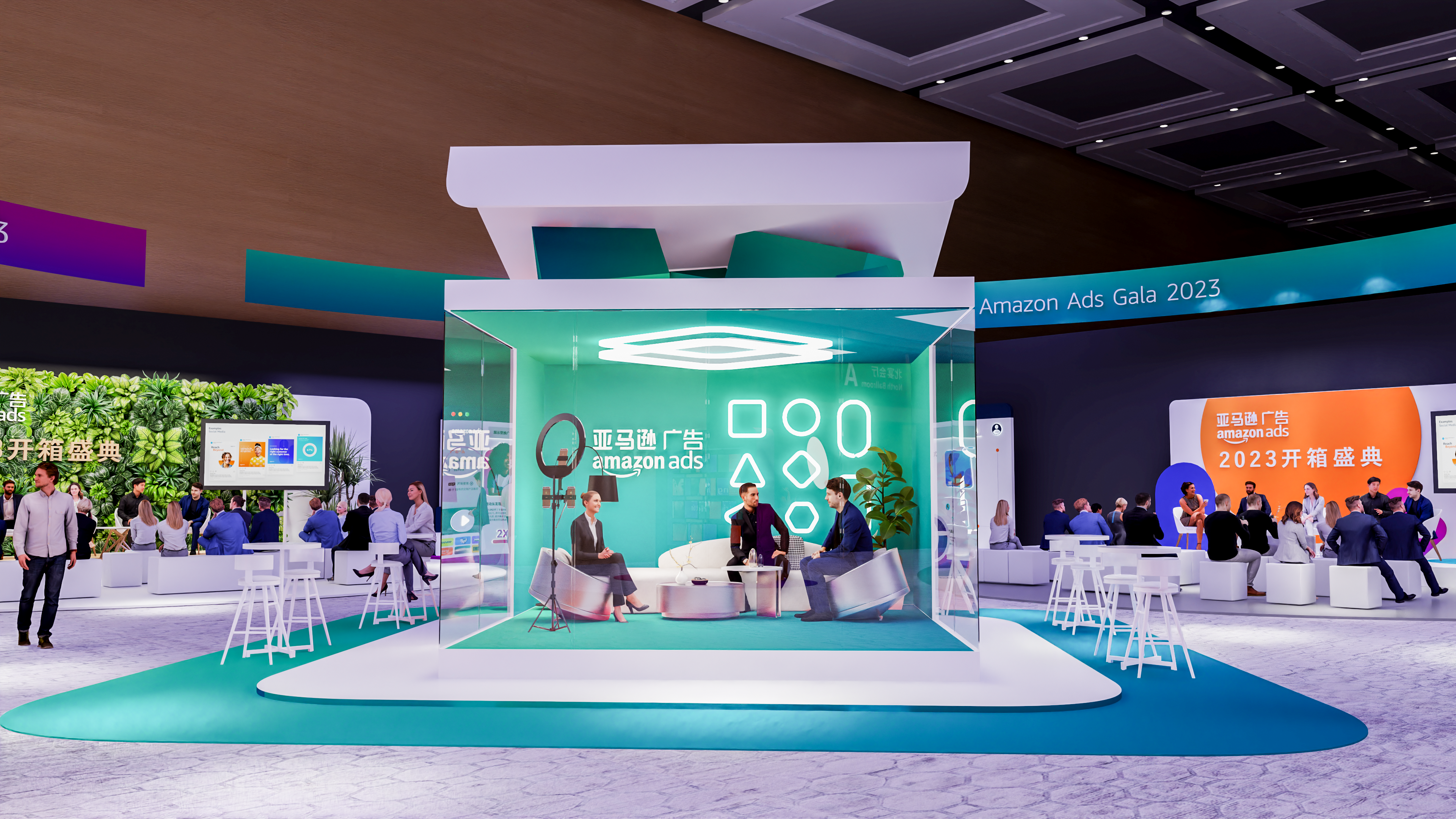 2023亚马逊广告开箱盛典外场设计-14