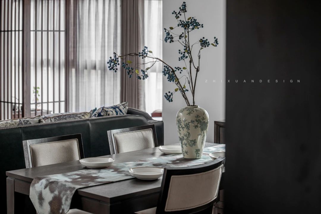 120 平禅意轻中式装修风格丨中国成都丨成都志轩-26