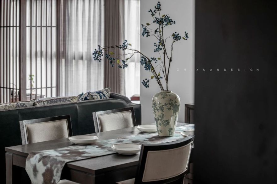 120 平禅意轻中式装修风格丨中国成都丨成都志轩-26