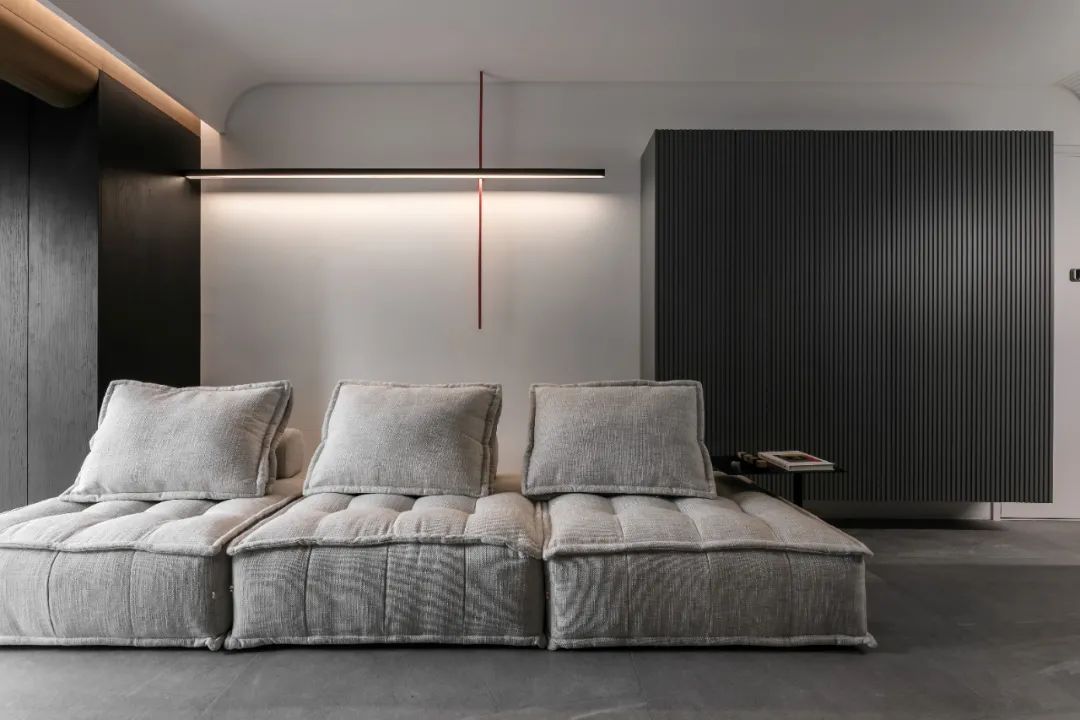 《星际穿越》几何美学,打造单身男业主的精致空间-20