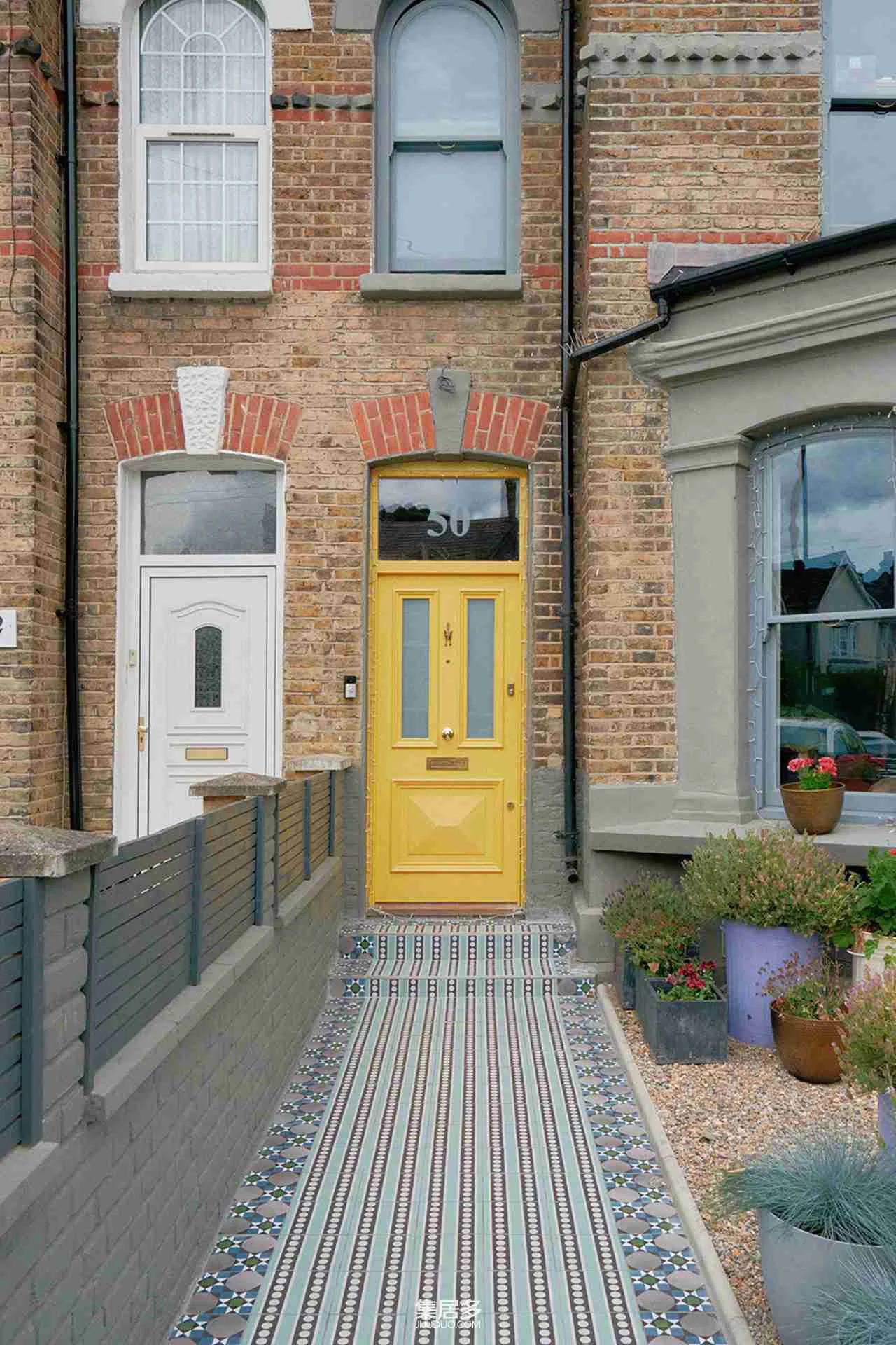 伦敦大胆色彩住宅丨英国伦敦-43