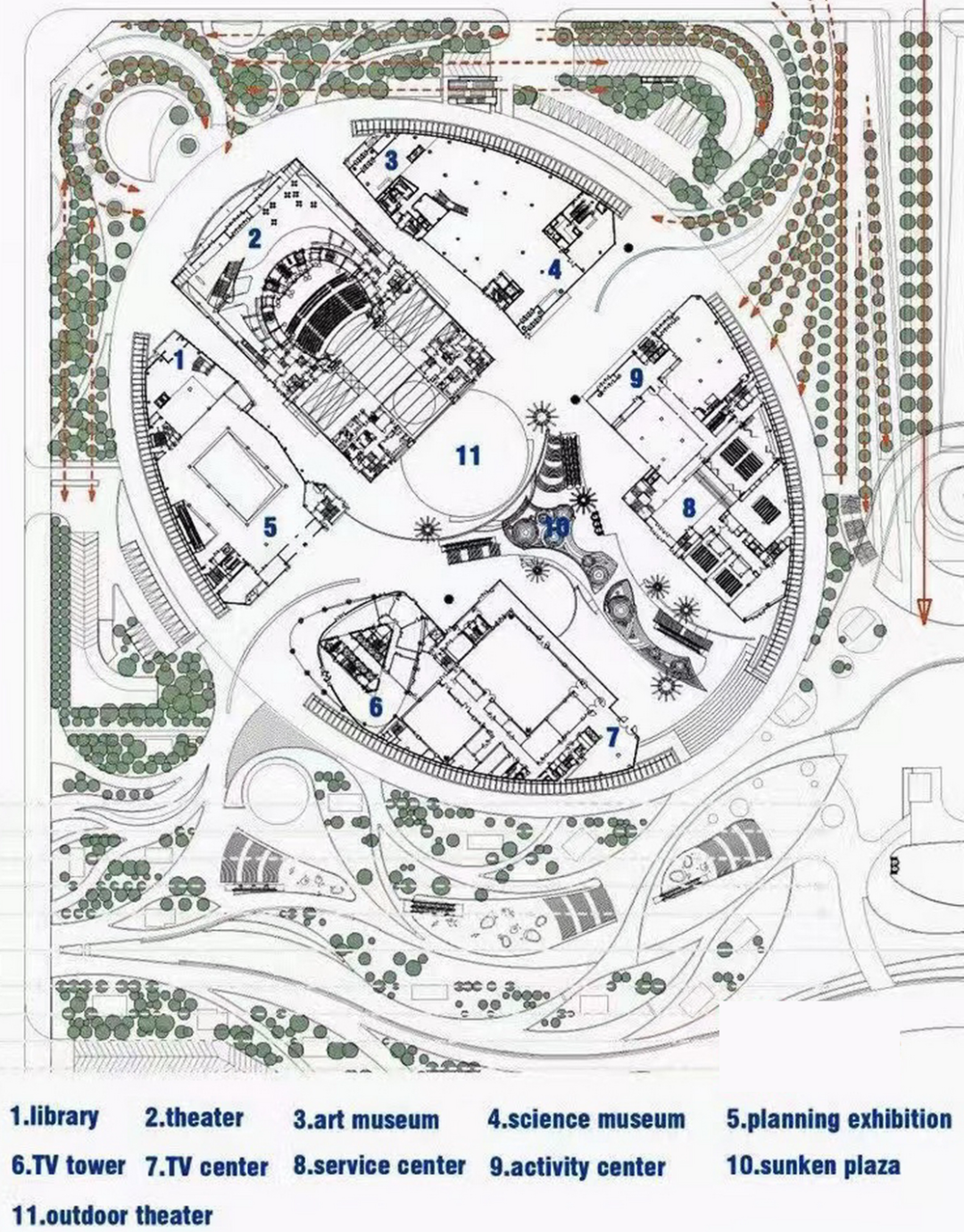 枣庄文化中心丨中国枣庄丨UDG联创设计-17