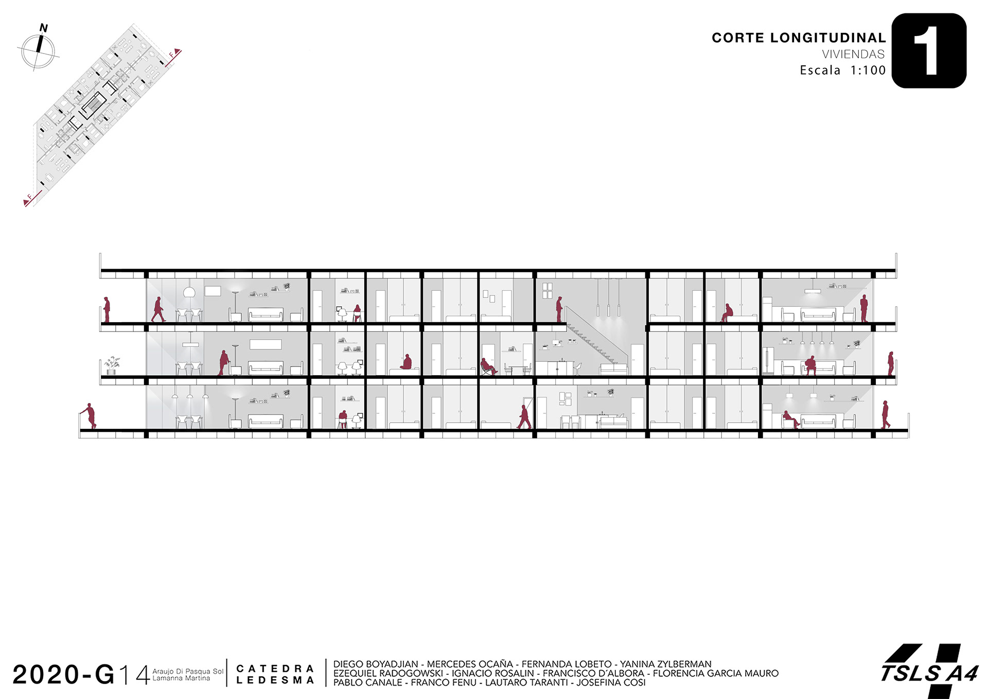 Proyecto Académico A4 | Escuela Arte + Torre Viviendas-17