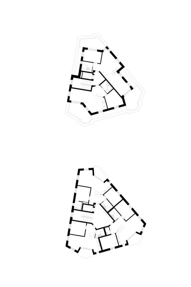 Chebbi Thomet Bucher Architektinnen AG丨zwei Neubauten Cadonau丨瑞士-23