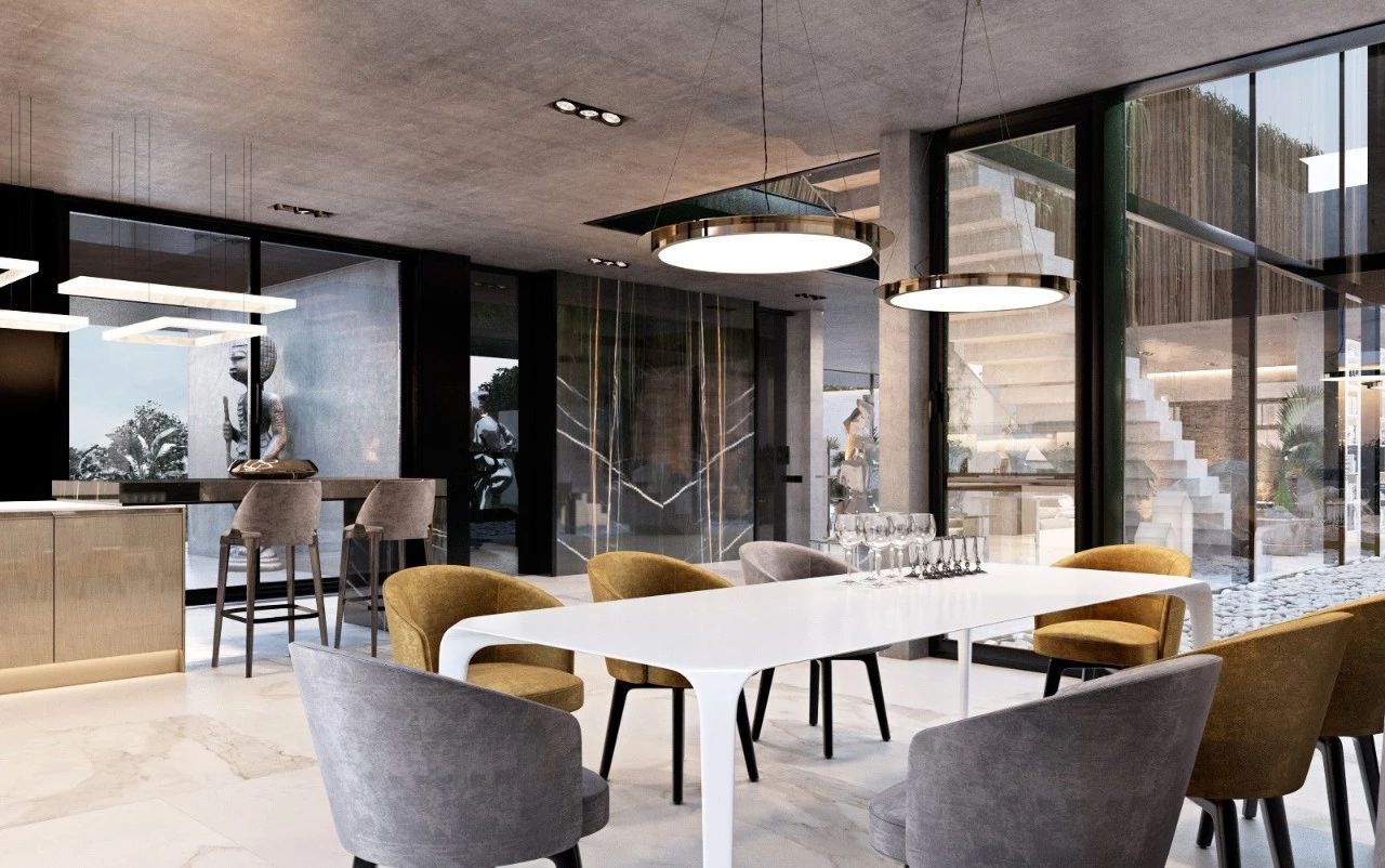 现代风别墅设计丨Diff.studio-77