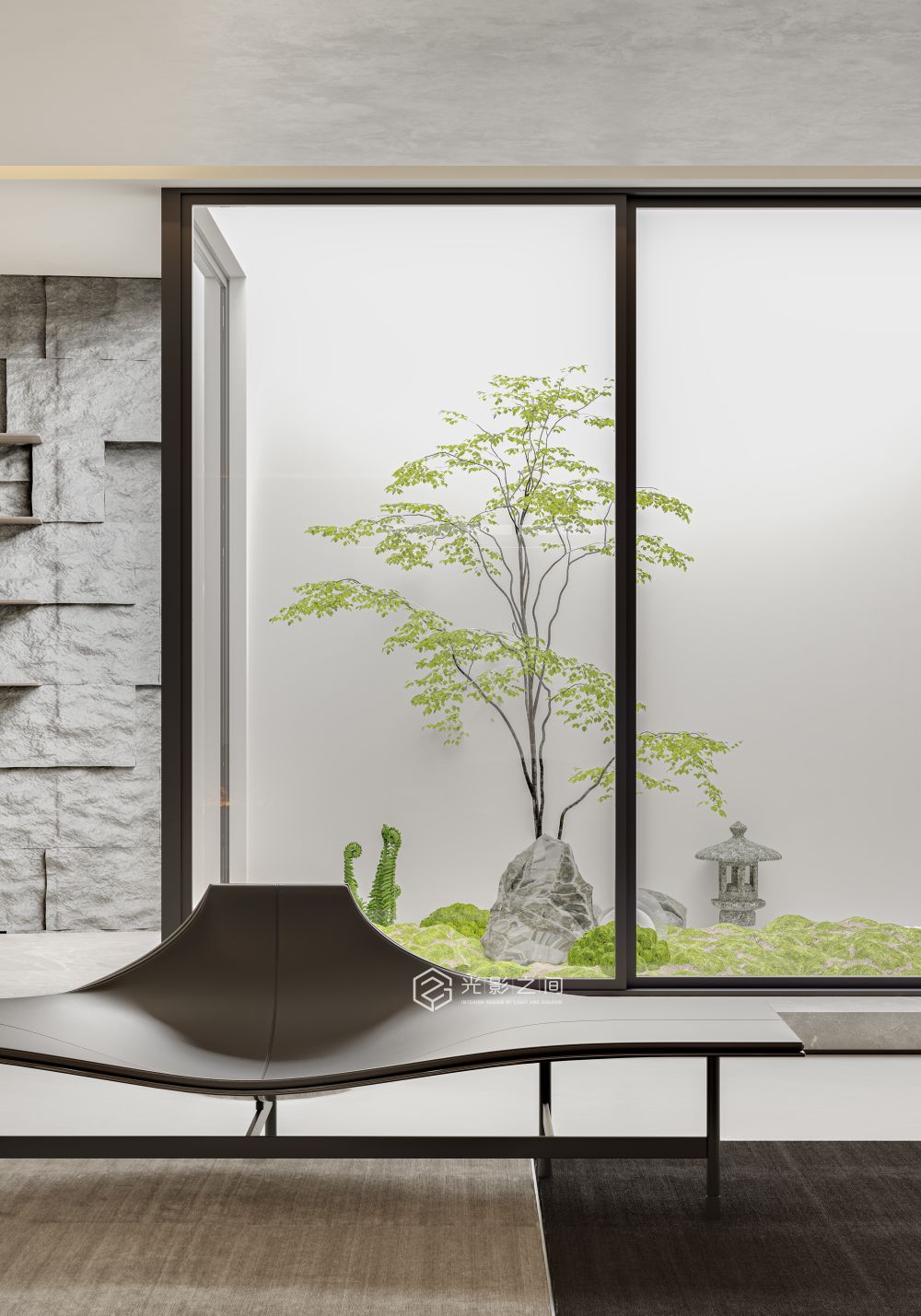 效果图|别墅里的空间设计表现-1