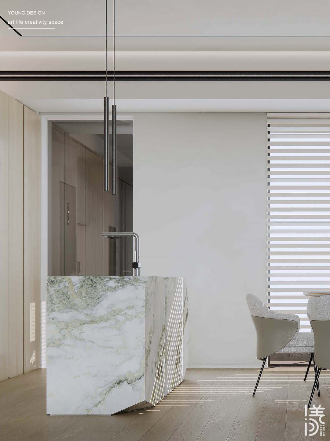 现代极简的多口之家丨深圳漾空间设计有限公司-38