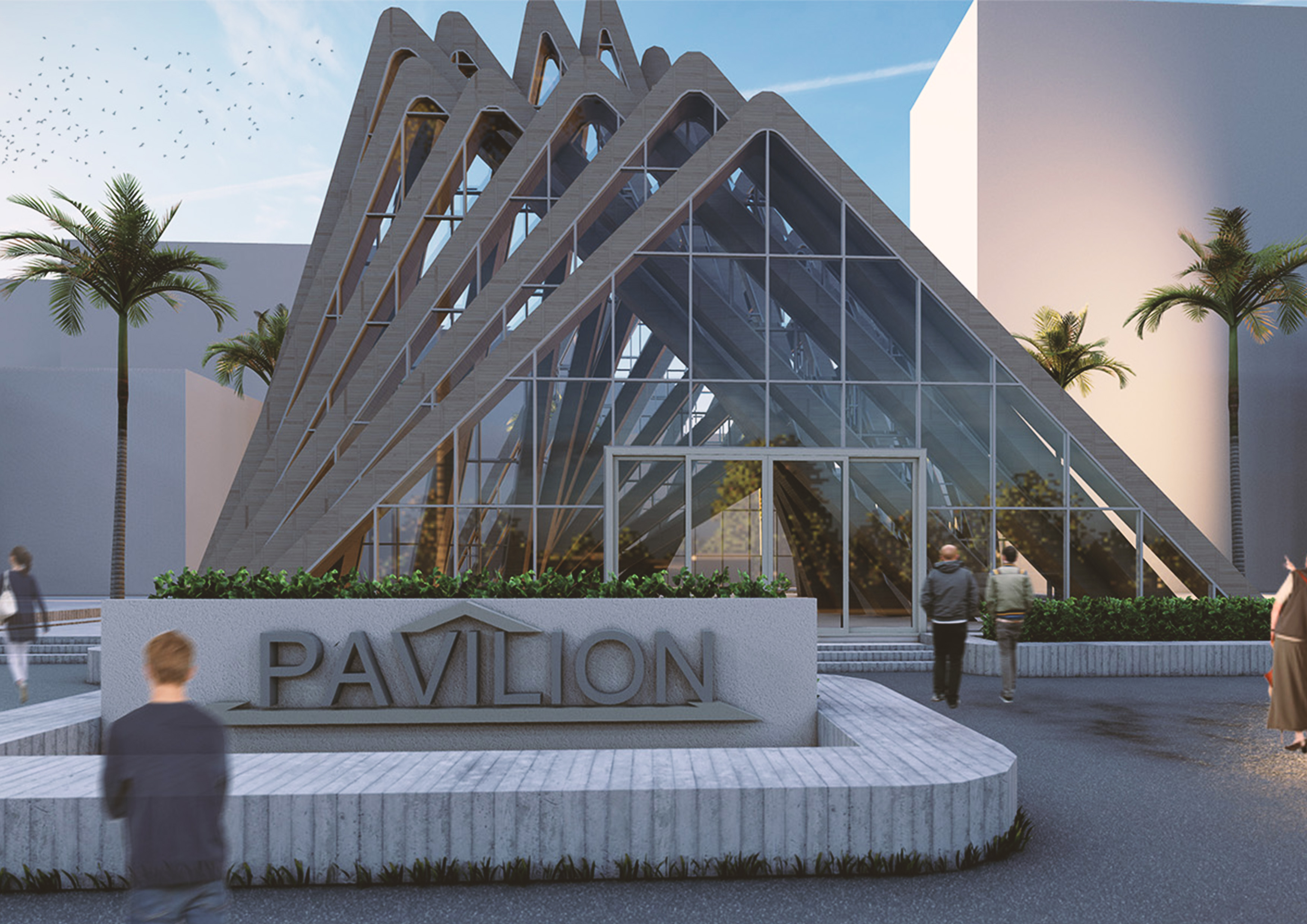 参数化展馆丨埃及开罗丨开罗大学工程学院建筑系-16