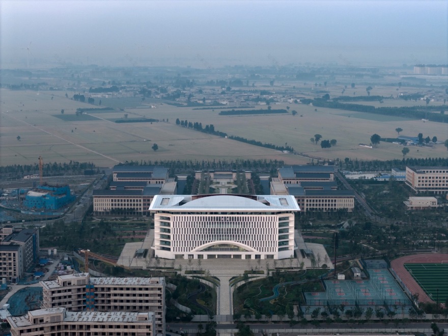 河南信息科技学院图书馆丨中国鹤壁丨同济大学建筑设计研究院(集团)有限公司 四时方院-31