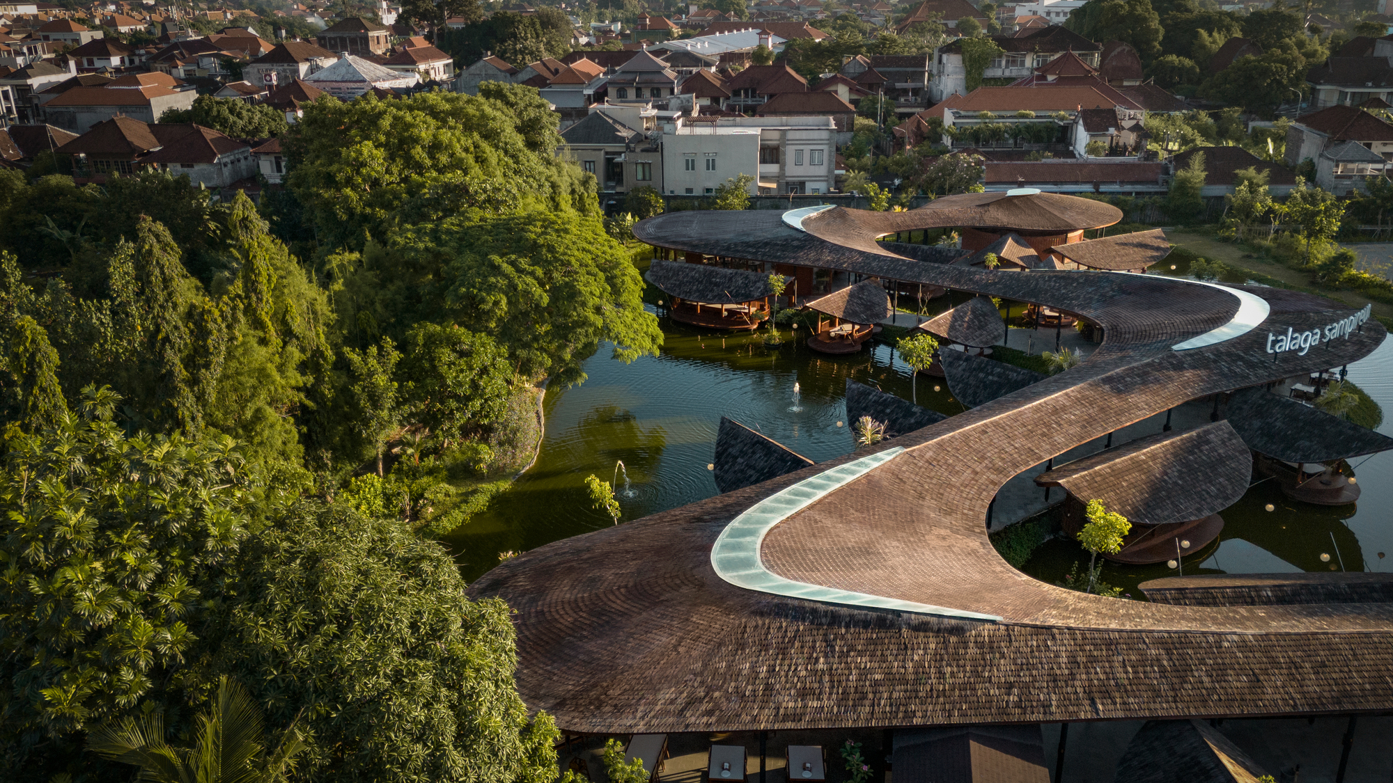 Talaga Sampireun Bali 餐厅丨印度丨KThengono 设计工作室-13