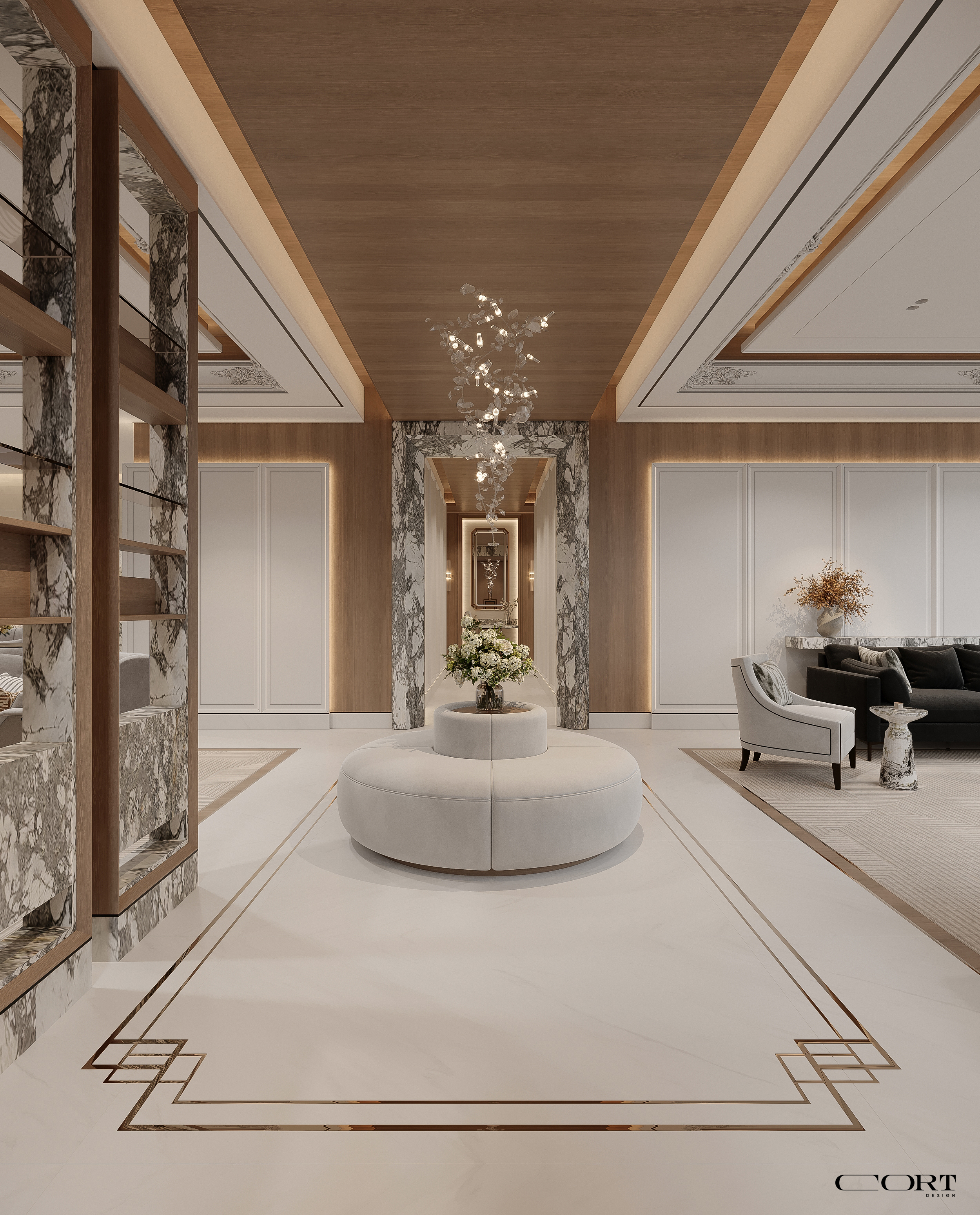 NEO CLASSIC VILLA（新古典别墅）丨沙特阿拉伯利雅得丨CORT Design-5
