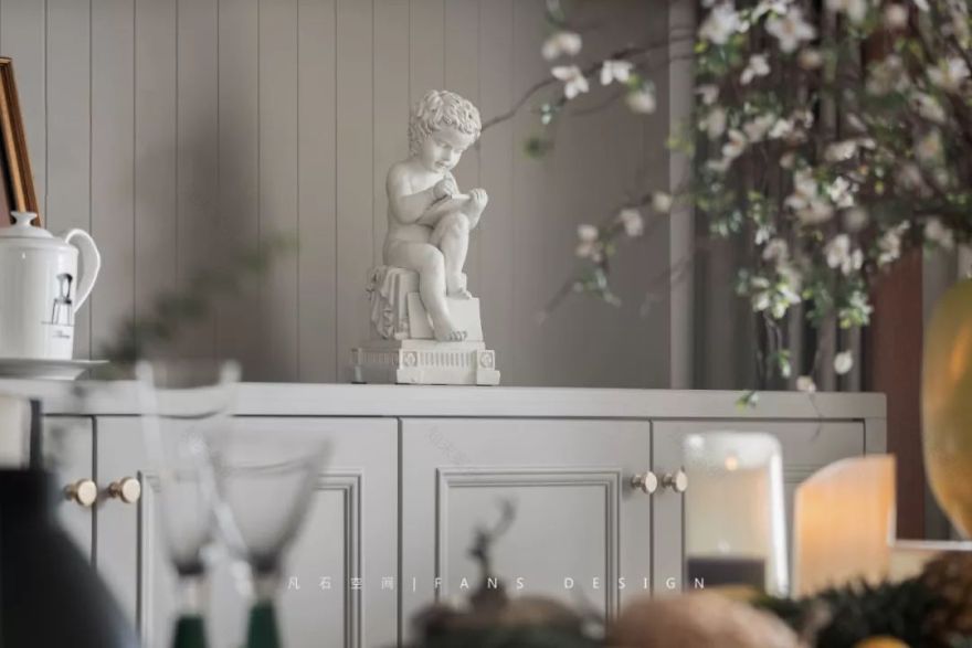 成都 179㎡科技房改造,打造精致美式生活空间-35