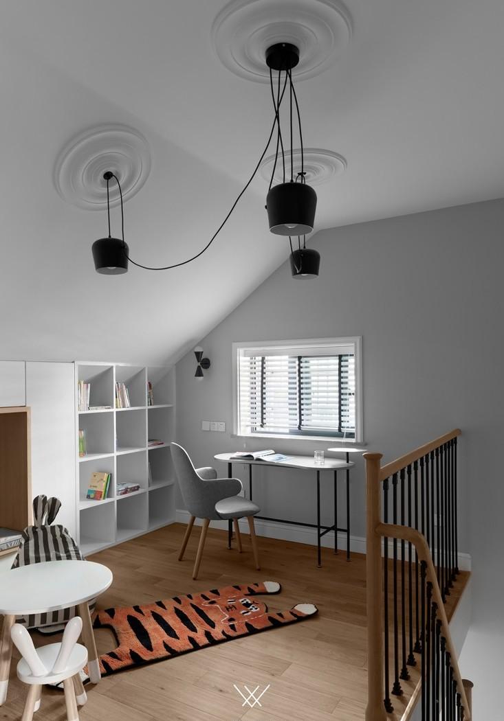 湖南老房翻新 | 色彩斑斓的亲子空间-52