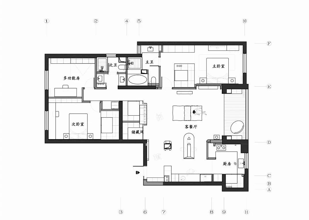 192㎡翠湖天地 撤去隔墙,空间自有天地丨中国上海丨YY STUDIO-60
