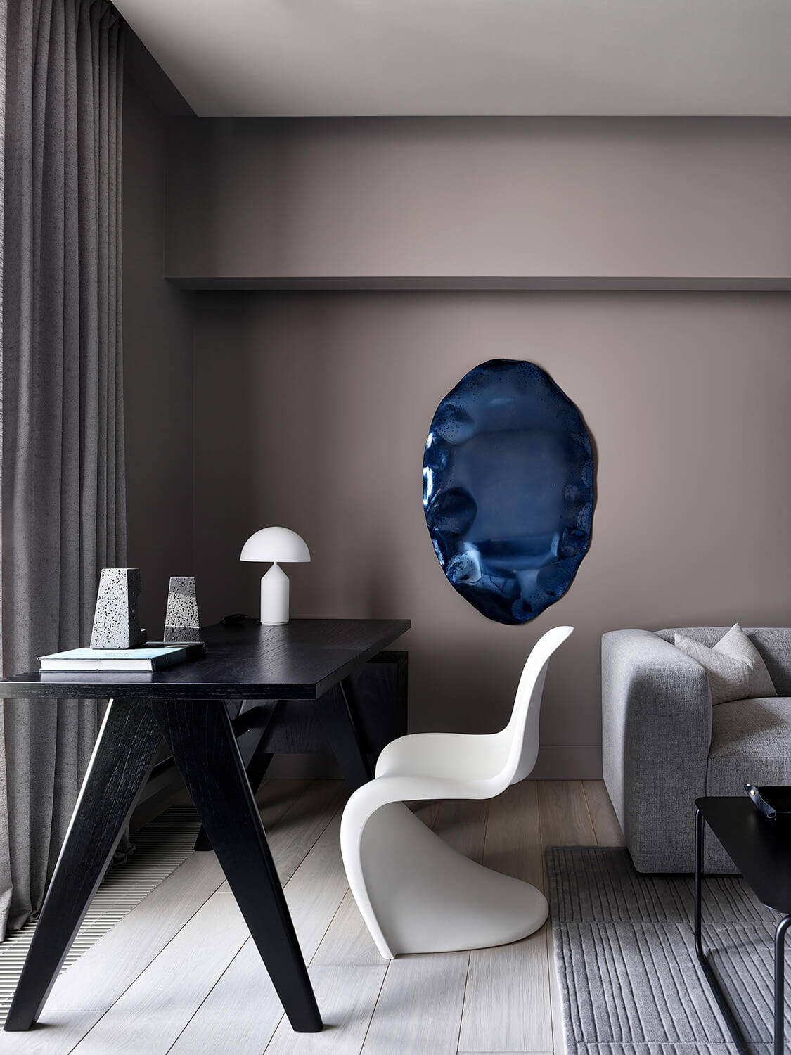 莫斯科色彩鲜艳的现代公寓丨俄罗斯莫斯科丨Well Done Interiors-97